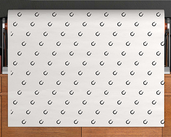 2'x5'  ROLL - HORSE SHOE WRAPPING PAPER