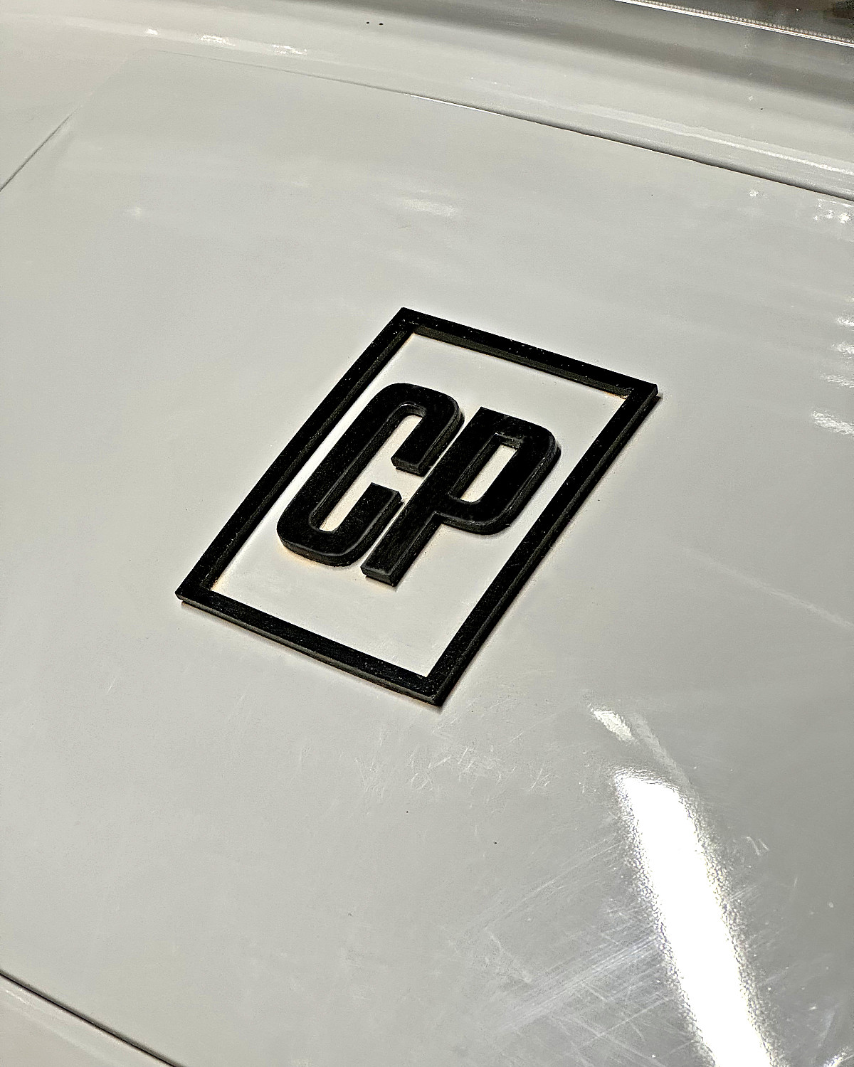 Custom Logo Acrylic Golf Cart Badge | IMG_1499-CP_GOLF_CART_BADGE_ANGLE.jpg