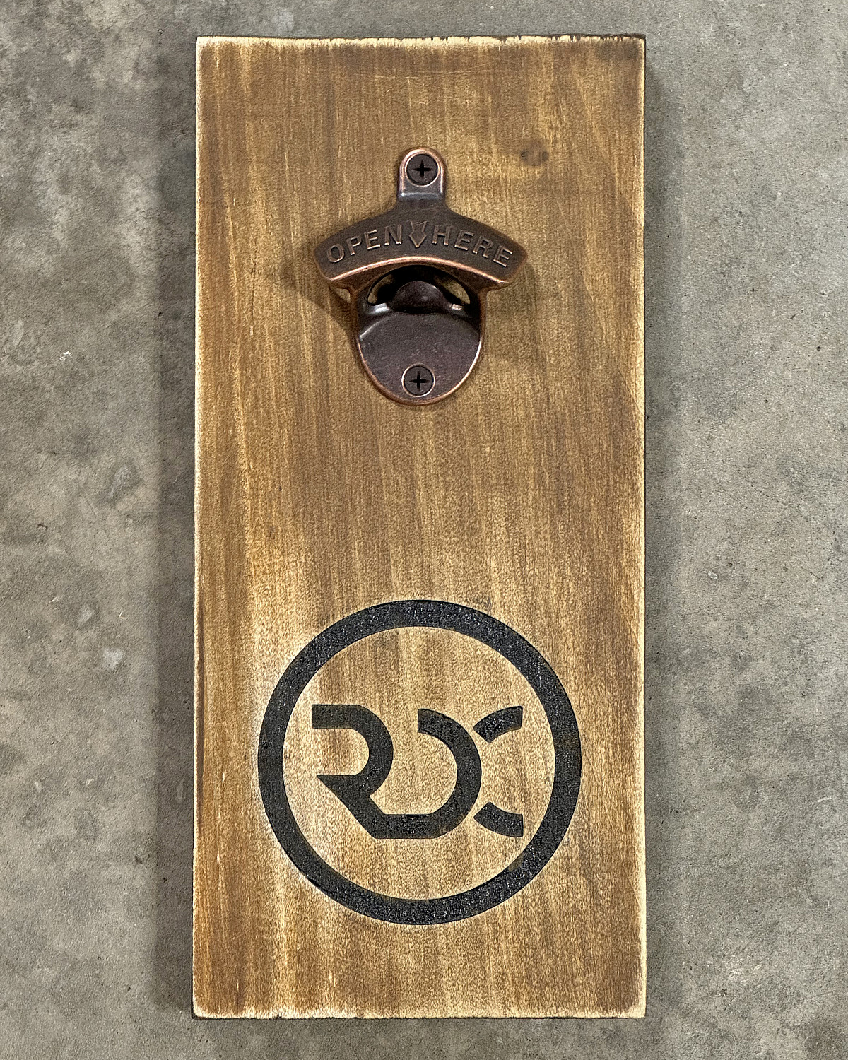 Custom Logo Wall Mount Bottle Opener | IMG_1494-PORCH_BOTTLE_OPENER_STRAIGHT.jpg